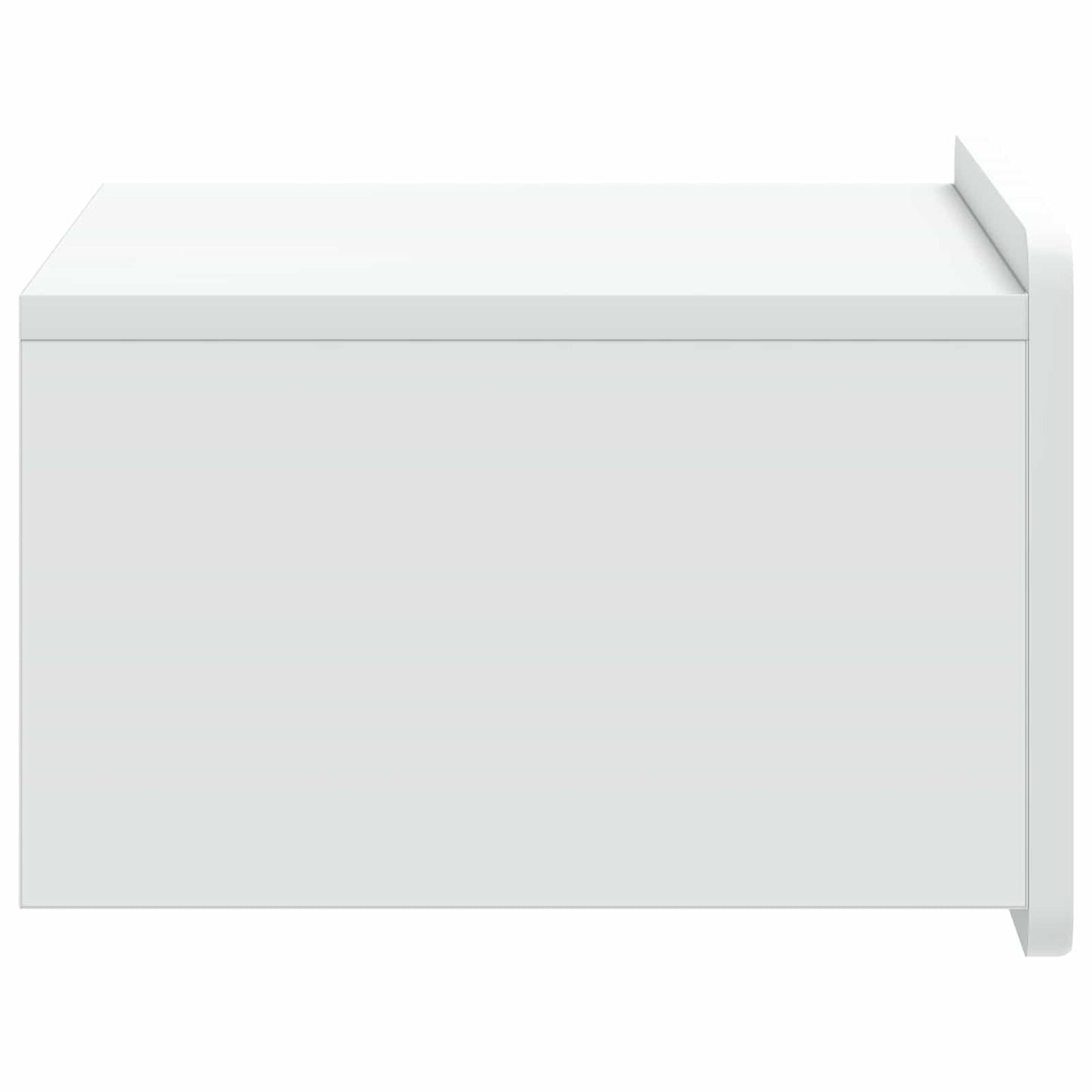 Mobiletto da notte a muro 2 pcs Bianco 49 x 34,5 x 24 cm