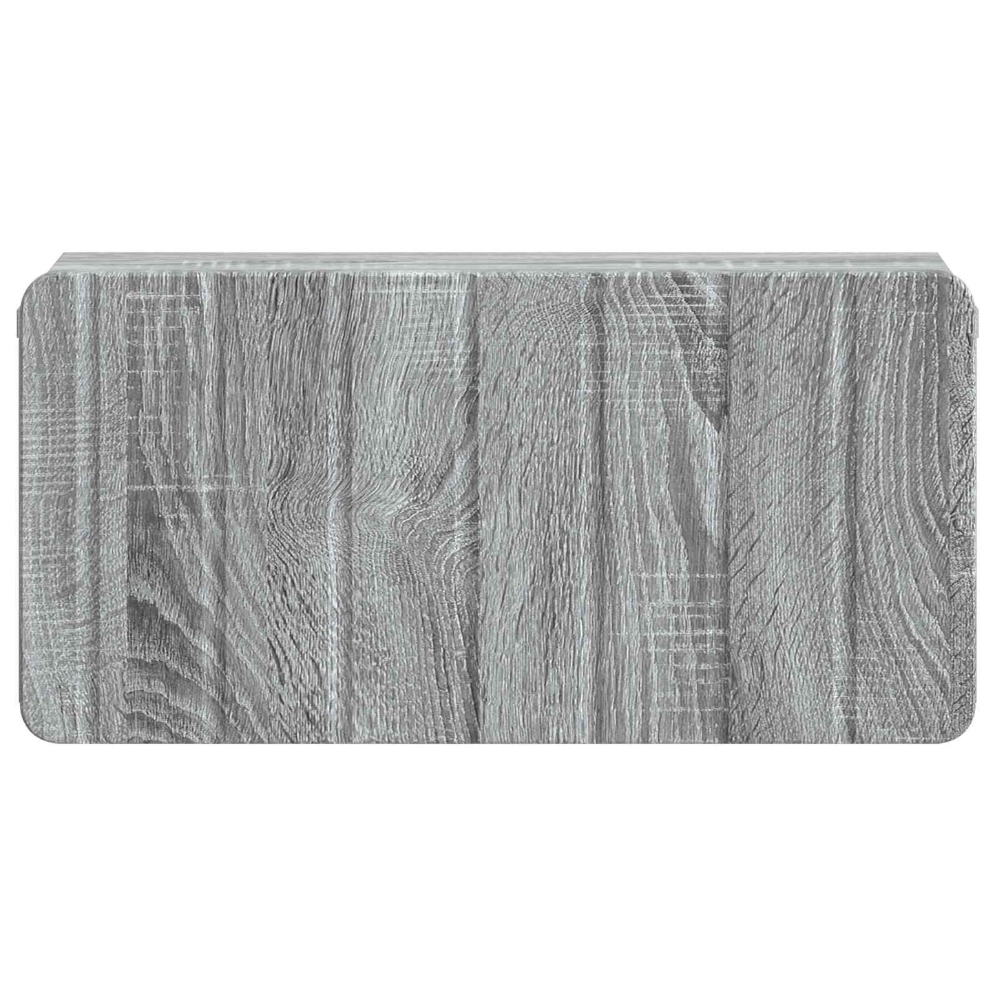 Mobiletto da notte a muro Grigio Sonoma 49 x 34,5 x 24 cm | homemem39