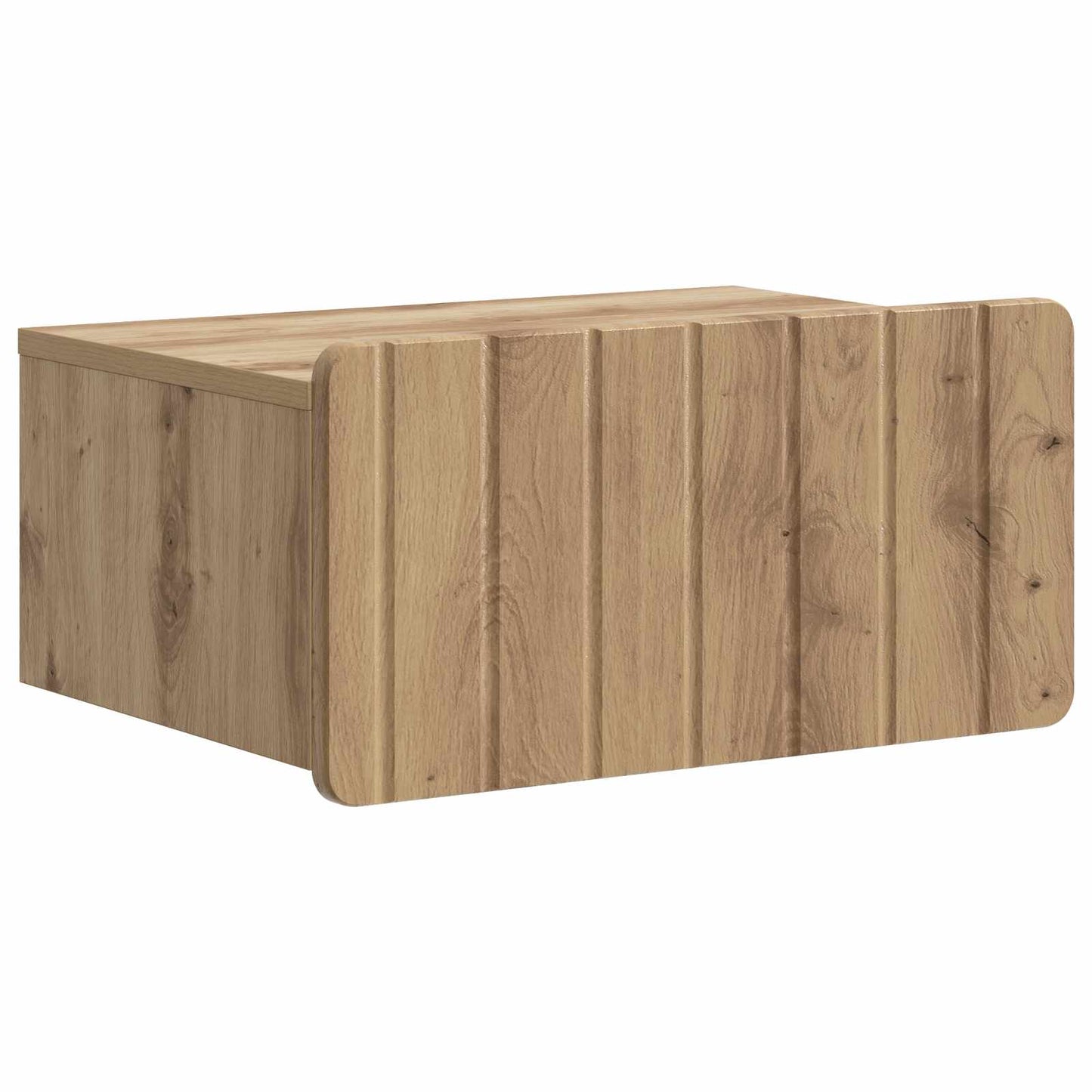 Mobiletto da notte a muro Rovere Artigianale 49 x 34,5 x 24 cm