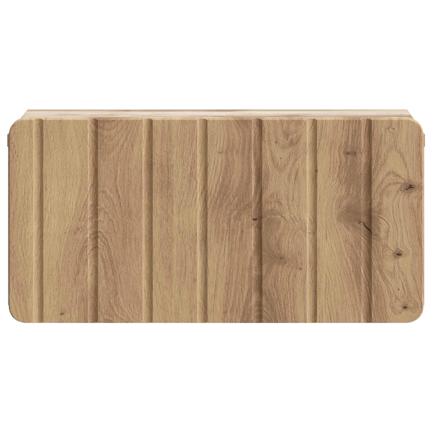 Mobiletto da notte a muro 2 pz Rovere Artigianale | homemem39