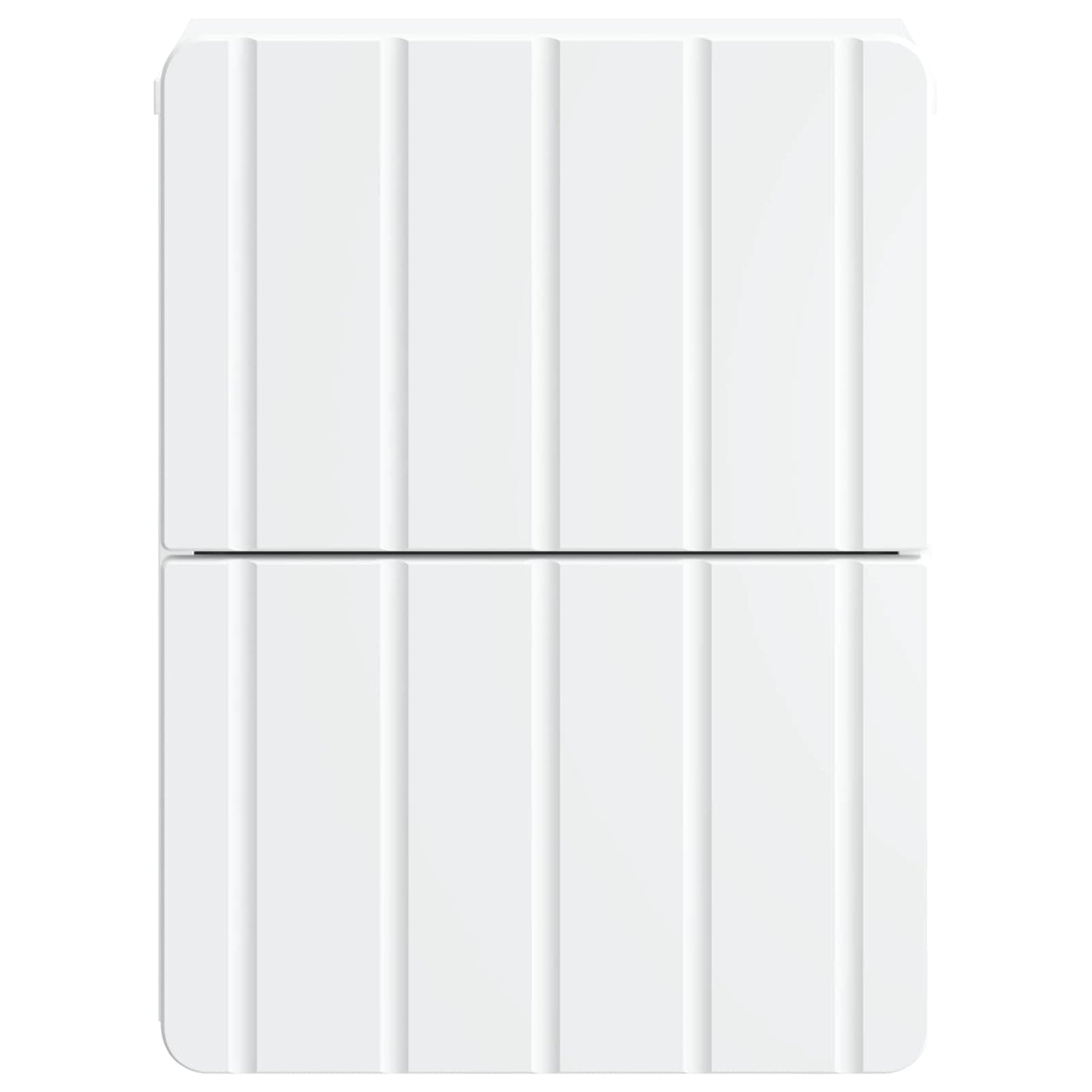 Mobiletto da notte a muro 2 pcs Bianco 33 x 34,5 x 43 cm | homemem39