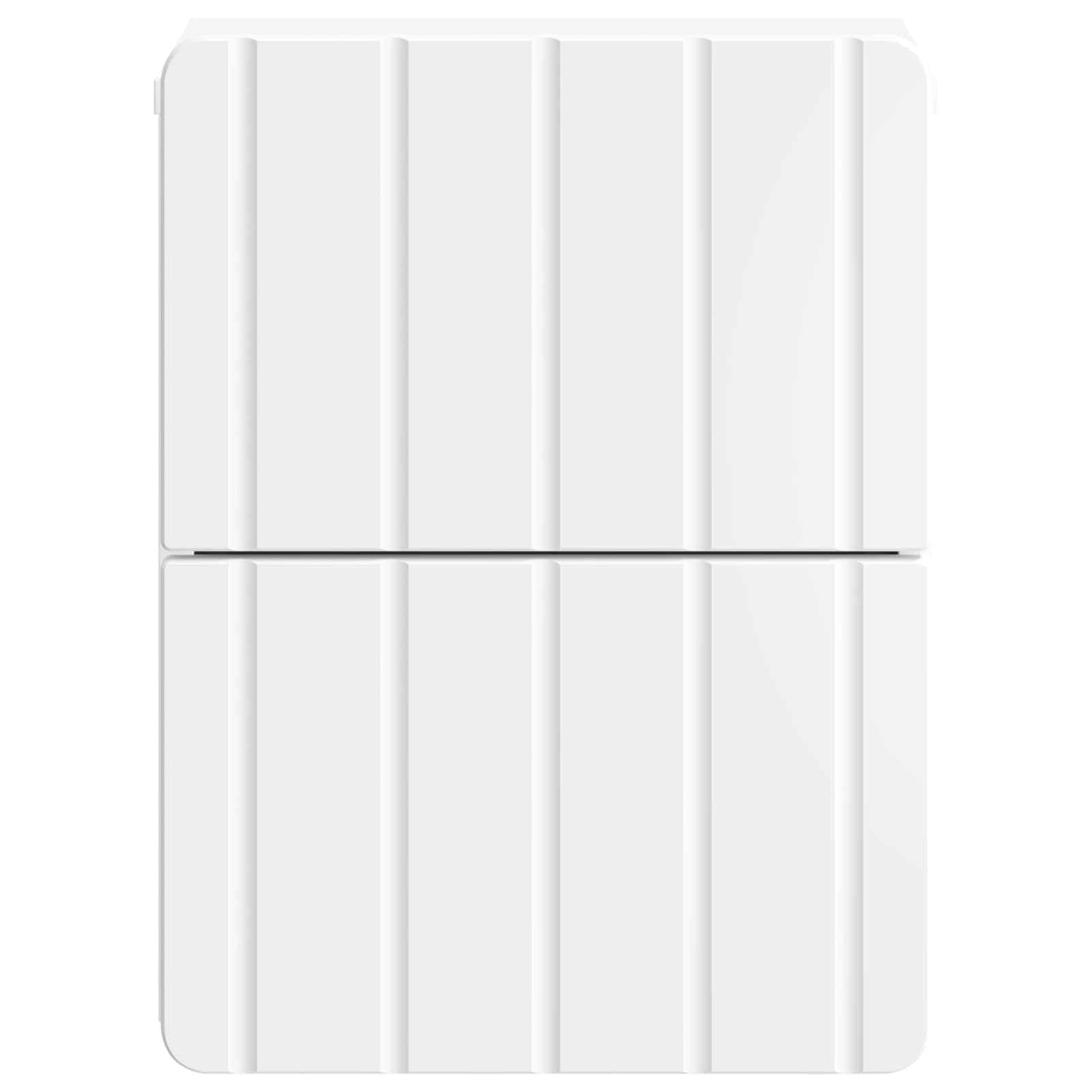 Mobiletto da notte a muro 2 pcs Bianco 33 x 34,5 x 43 cm | homemem39