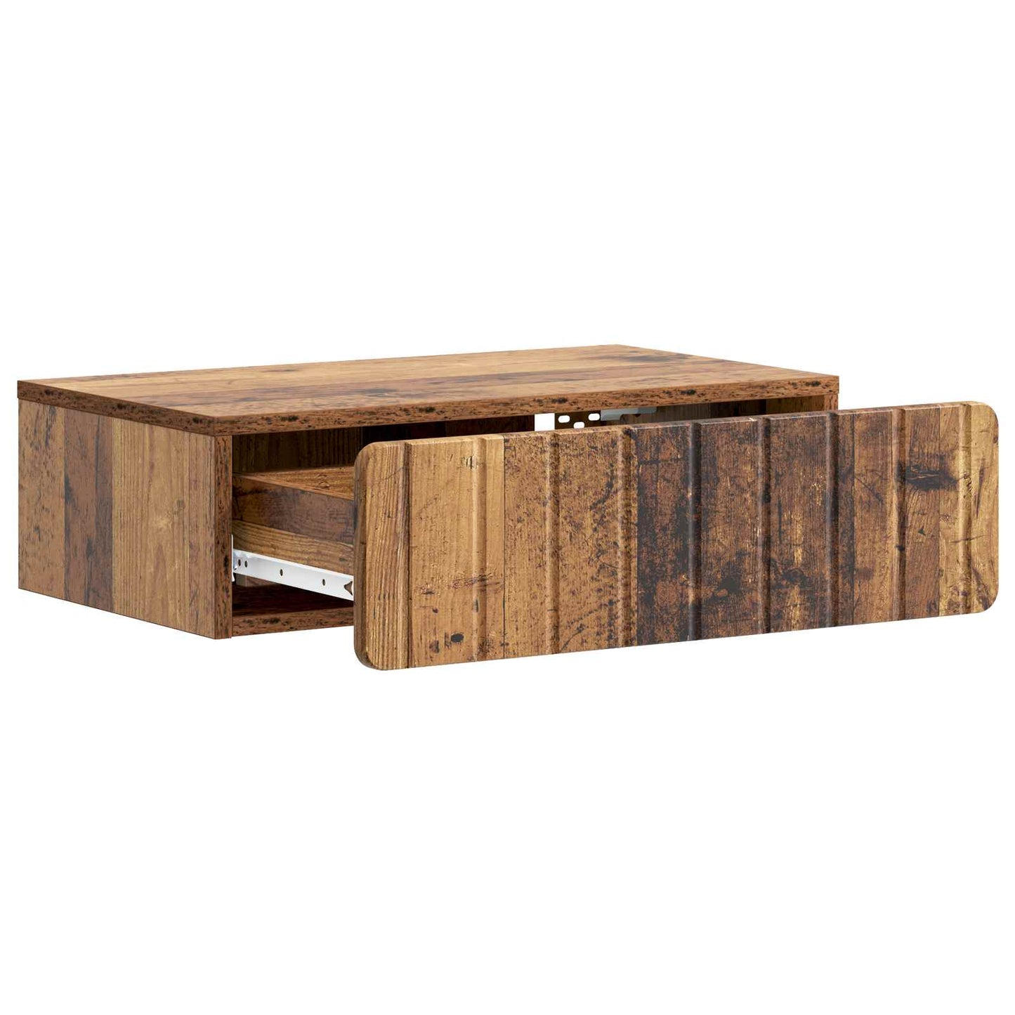 Tavolino da Parete Laterale Legno antico 59 x 34,5 x 17 cm