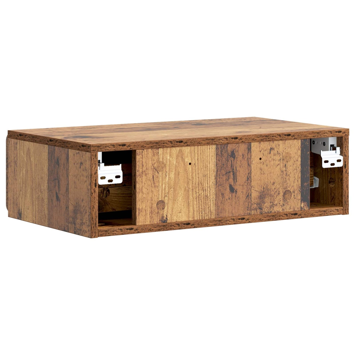 Tavolino da Parete Laterale Legno antico 59 x 34,5 x 17 cm | homemem39