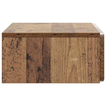 Tavolino da Parete Laterale Legno antico 59 x 34,5 x 17 cm