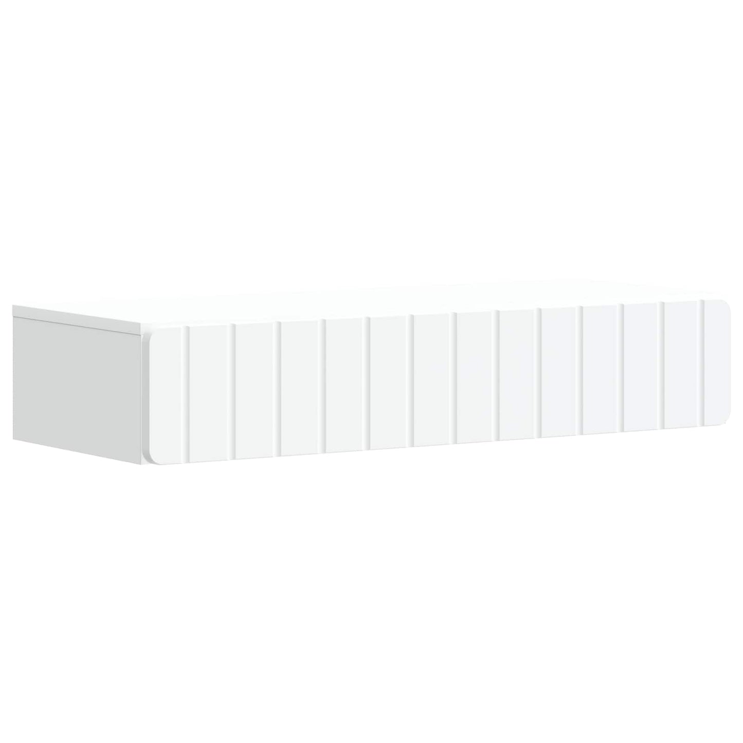 Tavolino da Parete Laterale Bianco 87,5 x 34,5 x 17 cm | homemem39