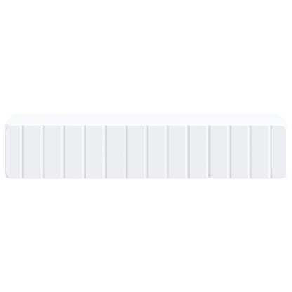 Tavolino da Parete Laterale Bianco 87,5 x 34,5 x 17 cm | homemem39