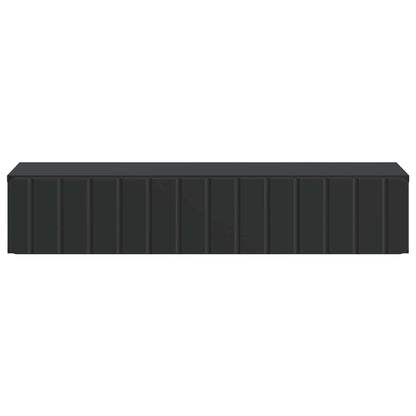 Tavolino da Parete Laterale Nero 87,5 x 34,5 x 17 cm | homemem39