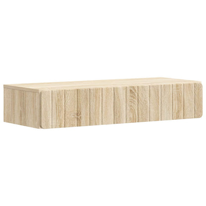 Tavolino da Parete Laterale Rovere Sonoma 87,5 x 34,5 x 17 cm | homemem39
