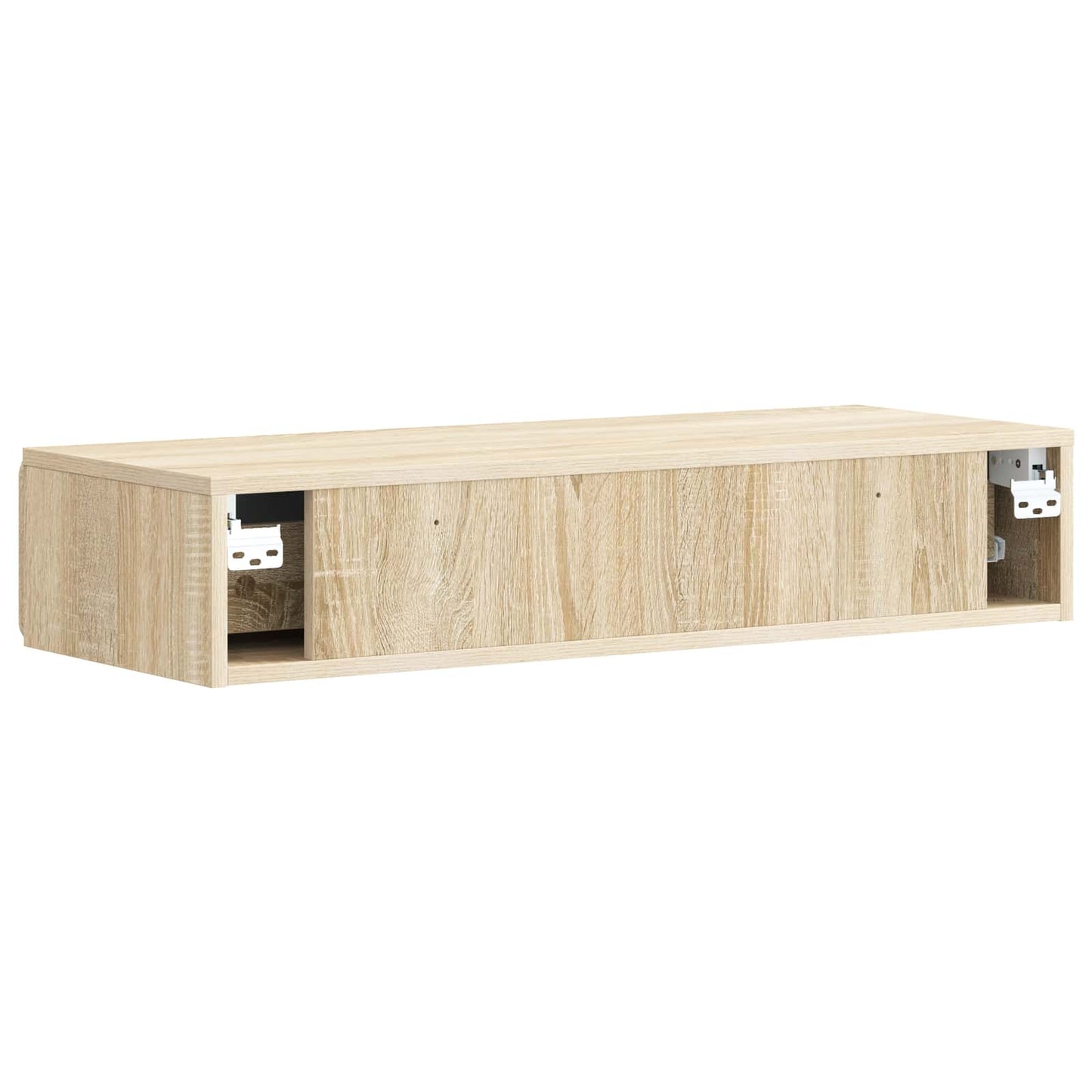 Tavolino da Parete Laterale Rovere Sonoma 87,5 x 34,5 x 17 cm | homemem39