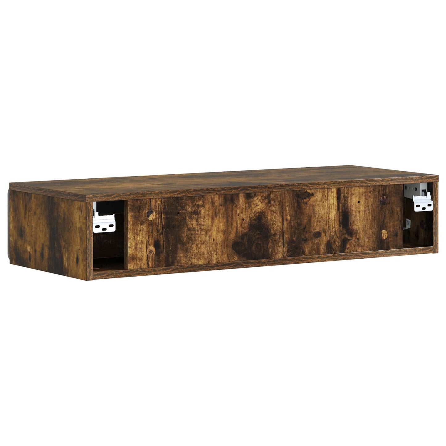 Tavolino da Parete Laterale Rovere Fumo 87,5 x 34,5 x 17 cm | homemem39