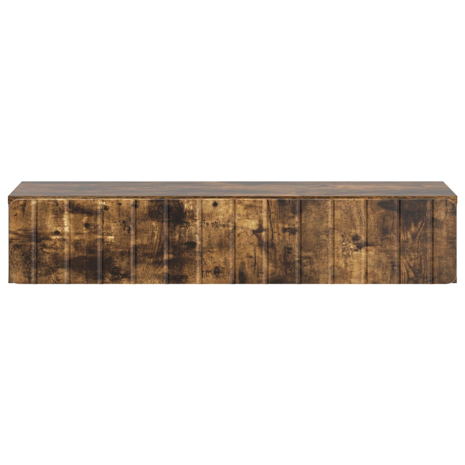 Tavolino da Parete Laterale Rovere Fumo 87,5 x 34,5 x 17 cm | homemem39