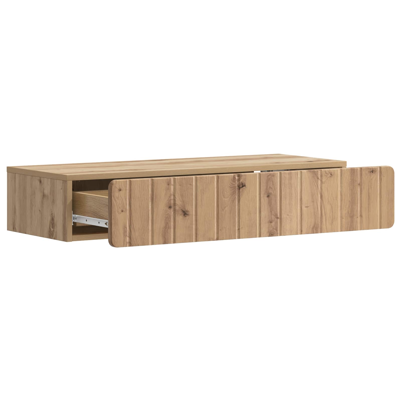 Tavolino da Parete Laterale Rovere Artigianale | homemem39