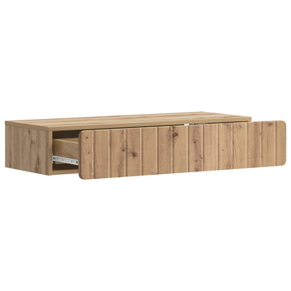Tavolino da Parete Laterale Rovere Artigianale | homemem39