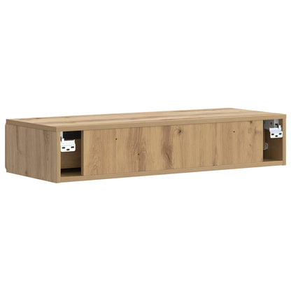 Tavolino da Parete Laterale Rovere Artigianale | homemem39