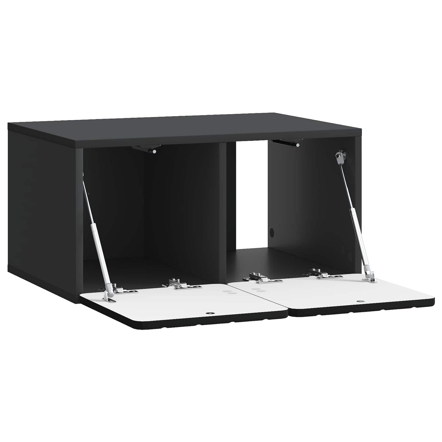 Mobile Porta TV da Muro 59,5 x 41 x 30 cm Nero