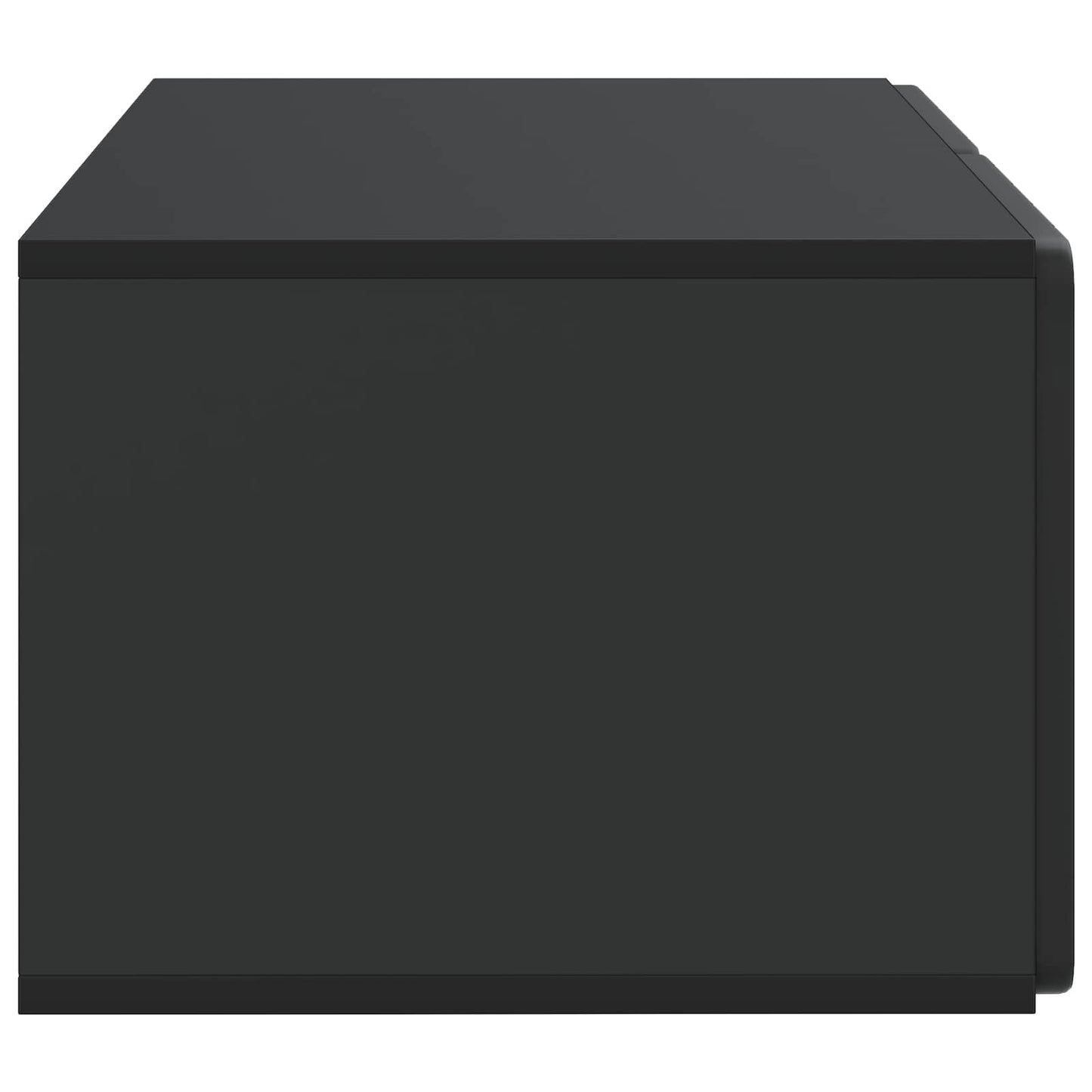 Mobile Porta TV da Muro 59,5 x 41 x 30 cm Nero