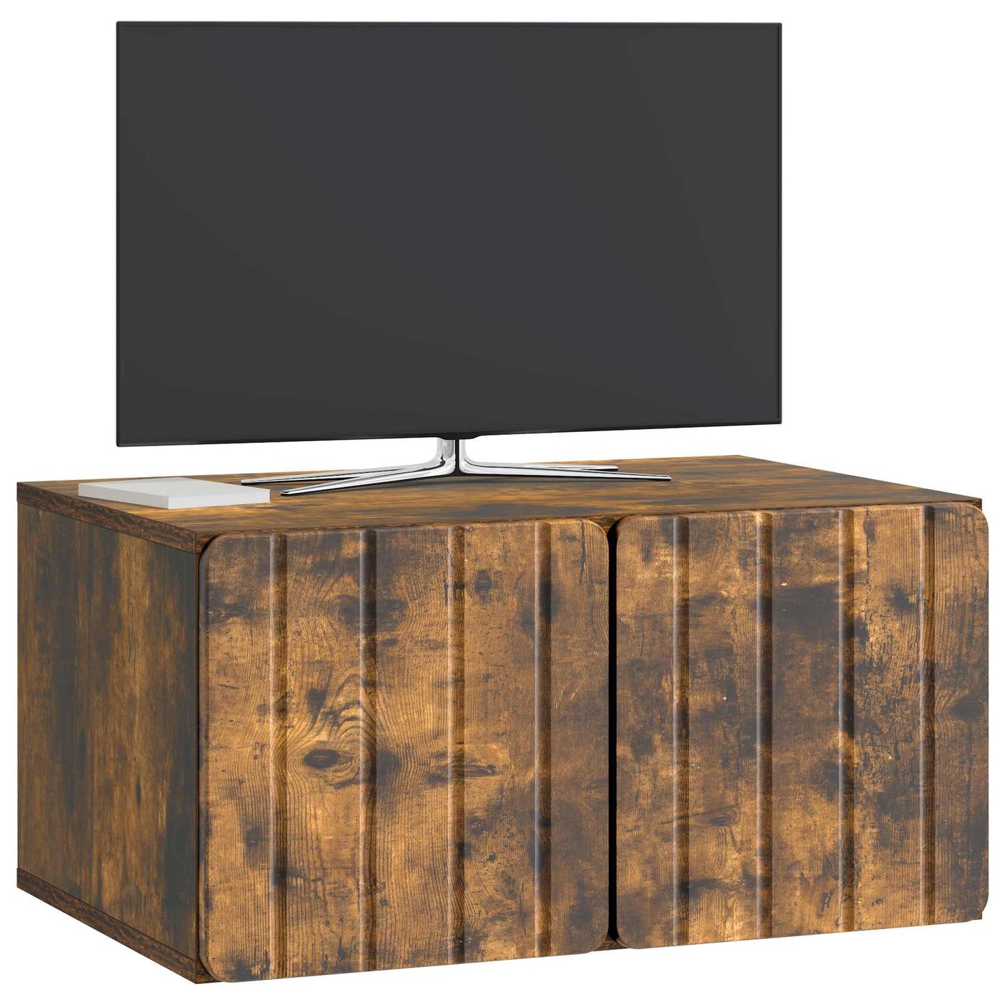 Mobile Porta TV da Muro Rovere Fumo 59,5 x 41 x 30 cm | homemem39