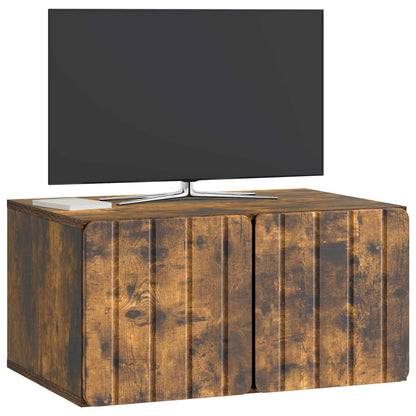 Mobile Porta TV da Muro Rovere Fumo 59,5 x 41 x 30 cm | homemem39