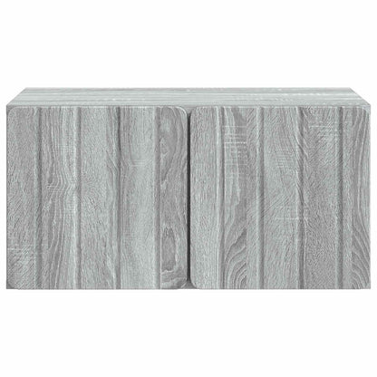 Mobile Porta TV da Muro Grigio Sonoma 59,5 x 41 x 30 cm | homemem39