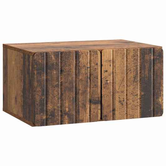 Mobile Porta TV da Muro Legno antico 59,5 x 41 x 30 cm