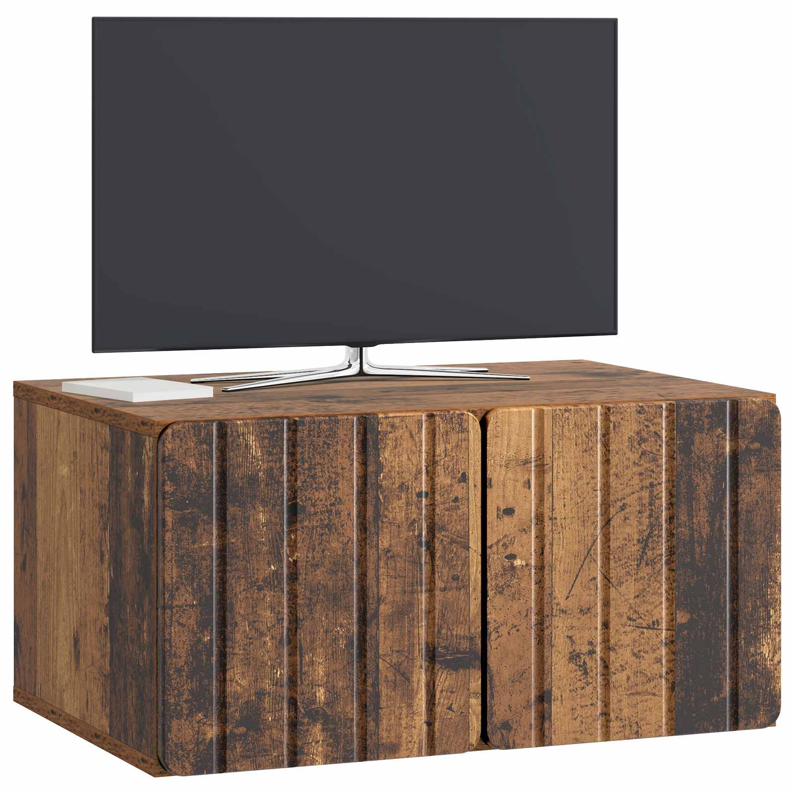 Mobile Porta TV da Muro Legno antico 59,5 x 41 x 30 cm | homemem39