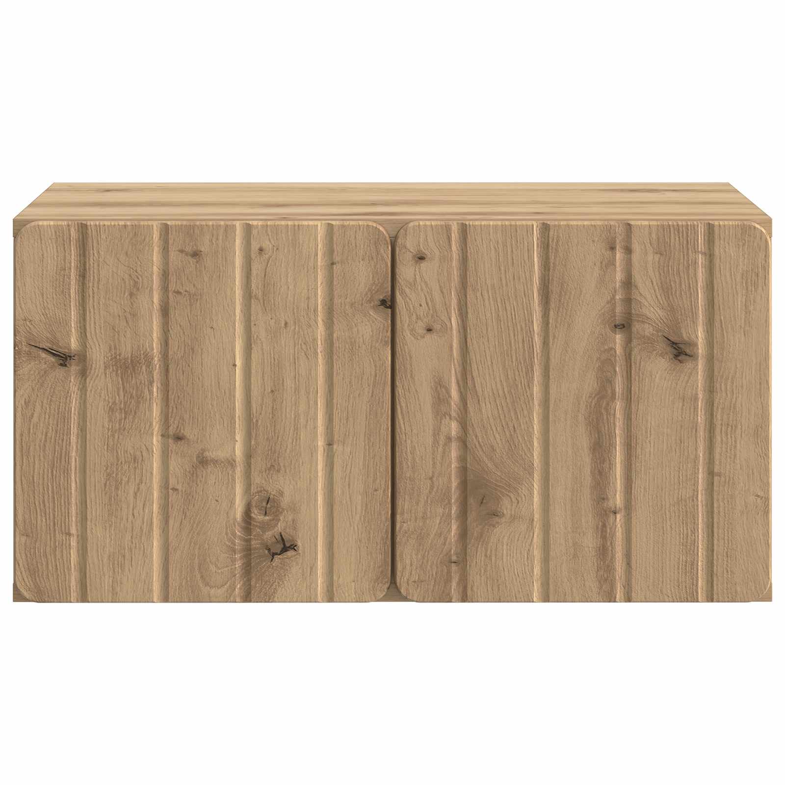 Mobile Porta TV da Muro Rovere Artigianale 59,5 x 41 x 30 cm | homemem39