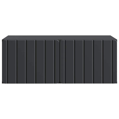 Mobile Porta TV da Muro Nero 78,5 x 41 x 30 cm | homemem39