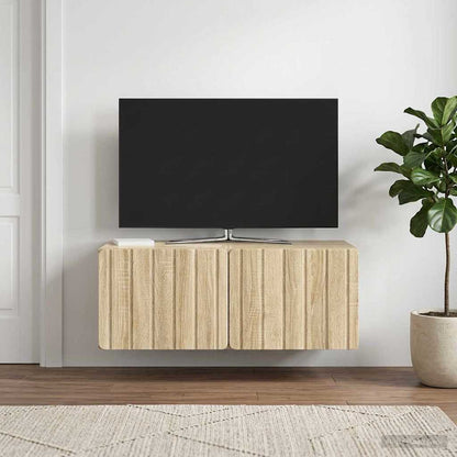 Mobile Porta TV da Muro 78,5 x 41 x 30 cm Rovere Sonoma
