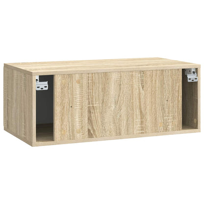 Mobile Porta TV da Muro Rovere Sonoma 78,5 x 41 x 30 cm