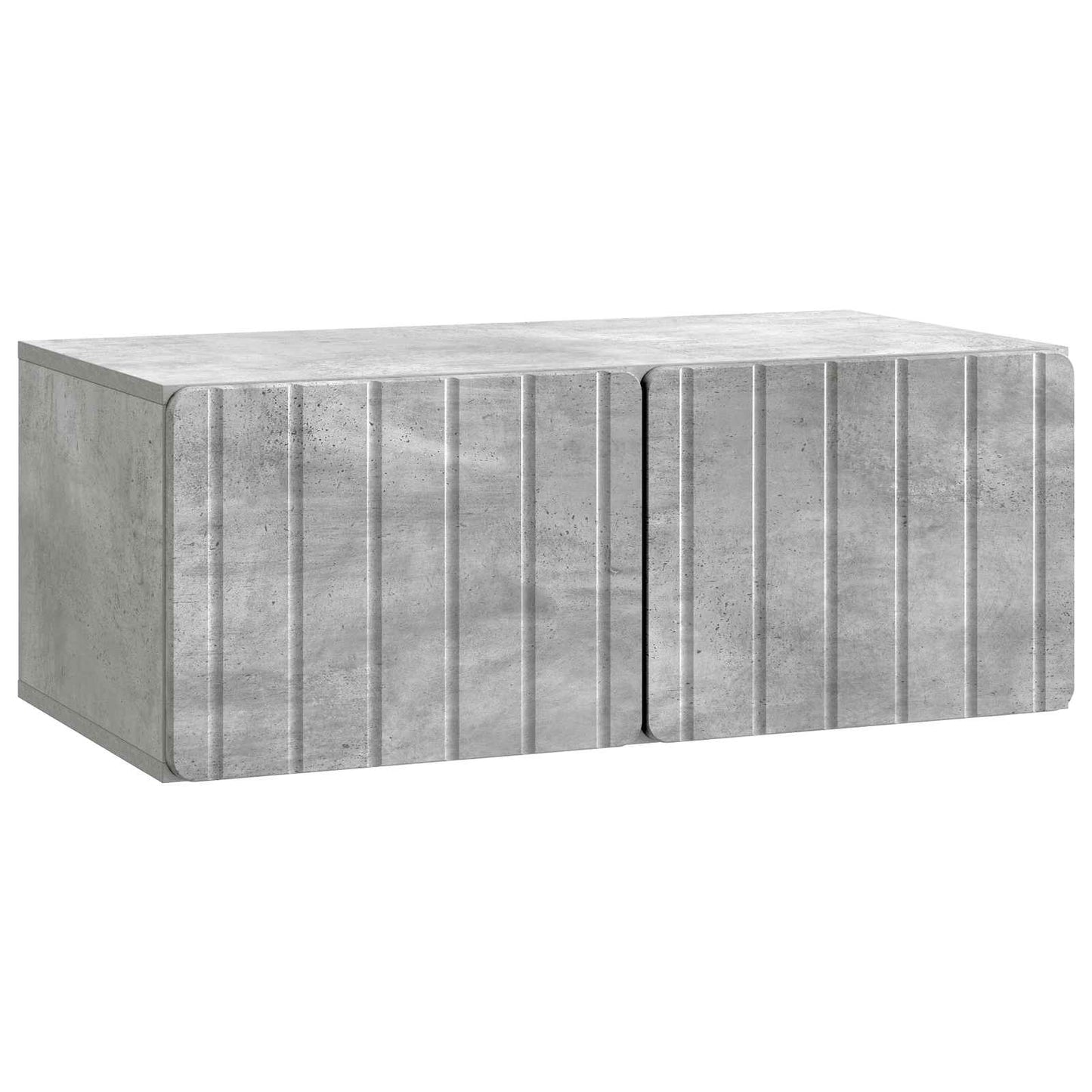 Mobile Porta TV da Muro Grigio Cemento 78,5 x 41 x 30 cm | homemem39