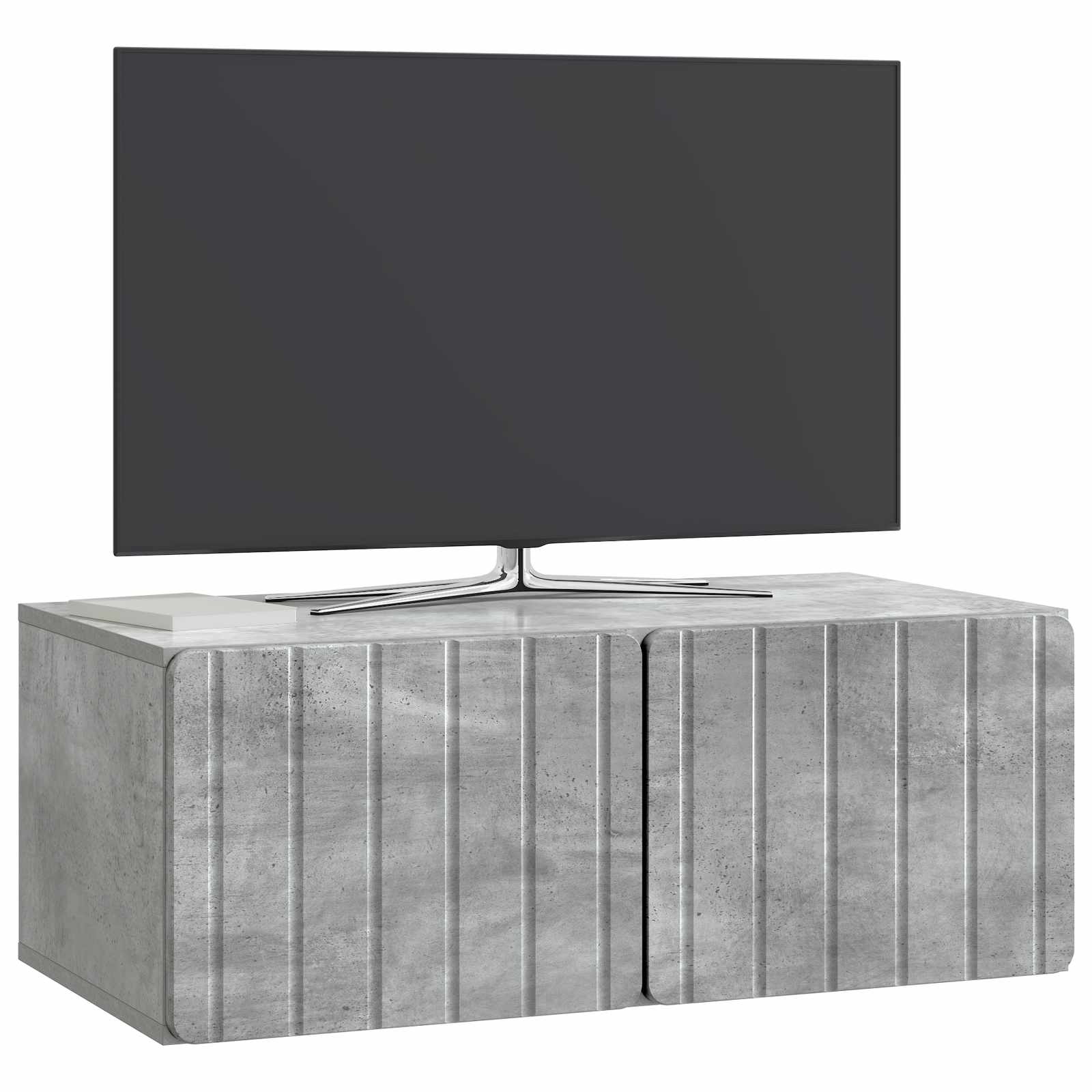 Mobile Porta TV da Muro Grigio Cemento 78,5 x 41 x 30 cm | homemem39