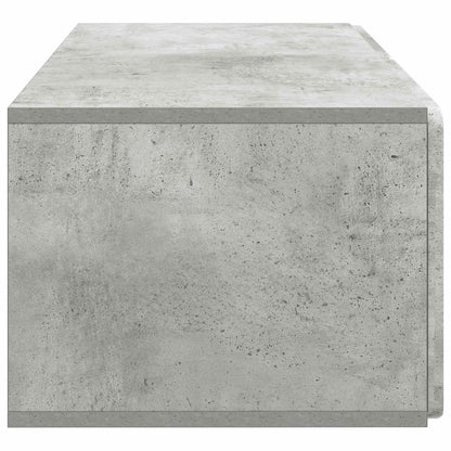 Mobile Porta TV da Muro 78,5 x 41 x 30 cm Grigio Cemento