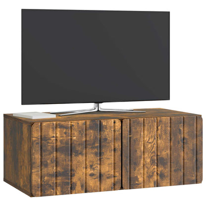 Mobile Porta TV da Muro 78,5 x 41 x 30 cm Rovere Fumo