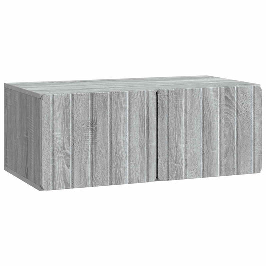 Mobile Porta TV da Muro Grigio Sonoma 78,5 x 41 x 30 cm | homemem39
