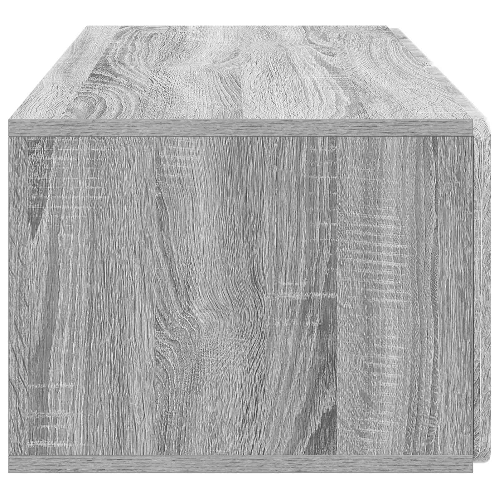 Mobile Porta TV da Muro Grigio Sonoma 78,5 x 41 x 30 cm | homemem39