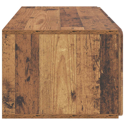 Mobile Porta TV da Muro 78,5 x 41 x 30 cm Legno antico