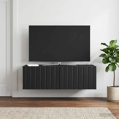 Mobile Porta TV da Muro 98 x 41 x 30 cm Nero