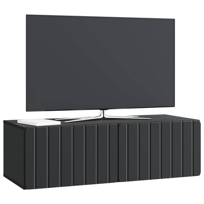 Mobile Porta TV da Muro 98 x 41 x 30 cm Nero