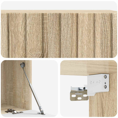 Mobile Porta TV da Muro 98 x 41 x 30 cm Rovere Sonoma