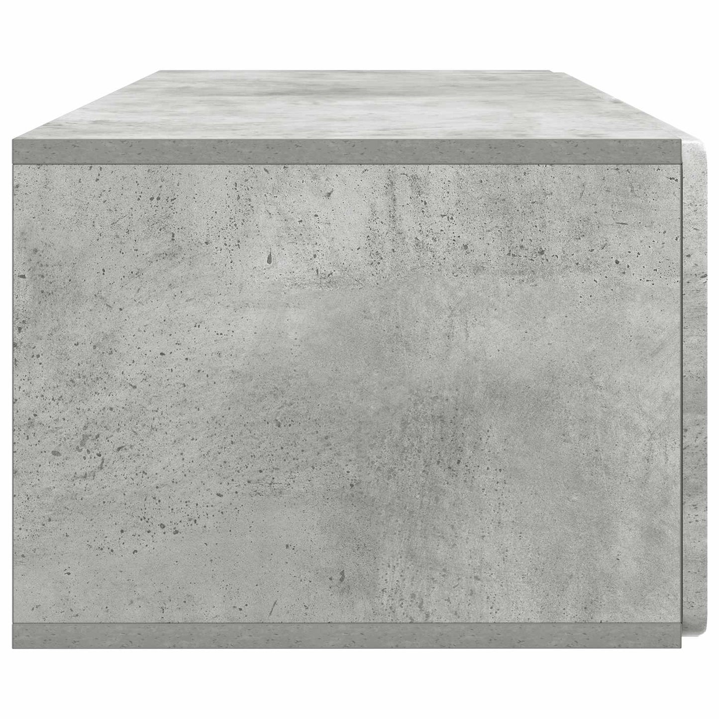Mobile Porta TV da Muro 98 x 41 x 30 cm Grigio Cemento