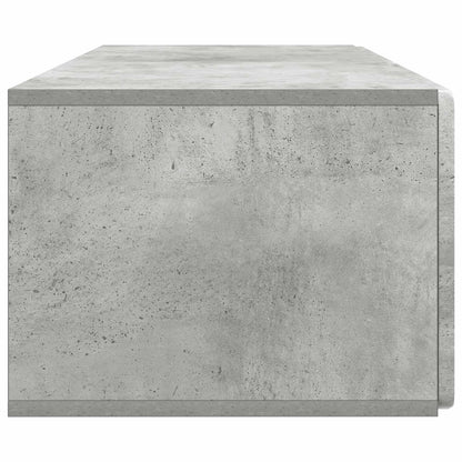 Mobile Porta TV da Muro 98 x 41 x 30 cm Grigio Cemento