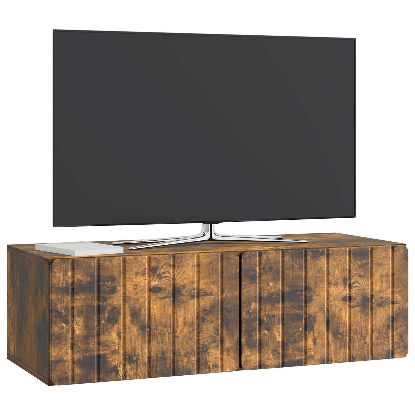 Mobile Porta TV da Muro Rovere Fumo 98 x 41 x 30 cm