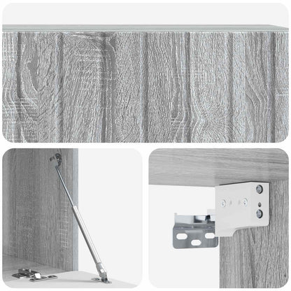 Mobile Porta TV da Muro Grigio Sonoma 98 x 41 x 30 cm | homemem39