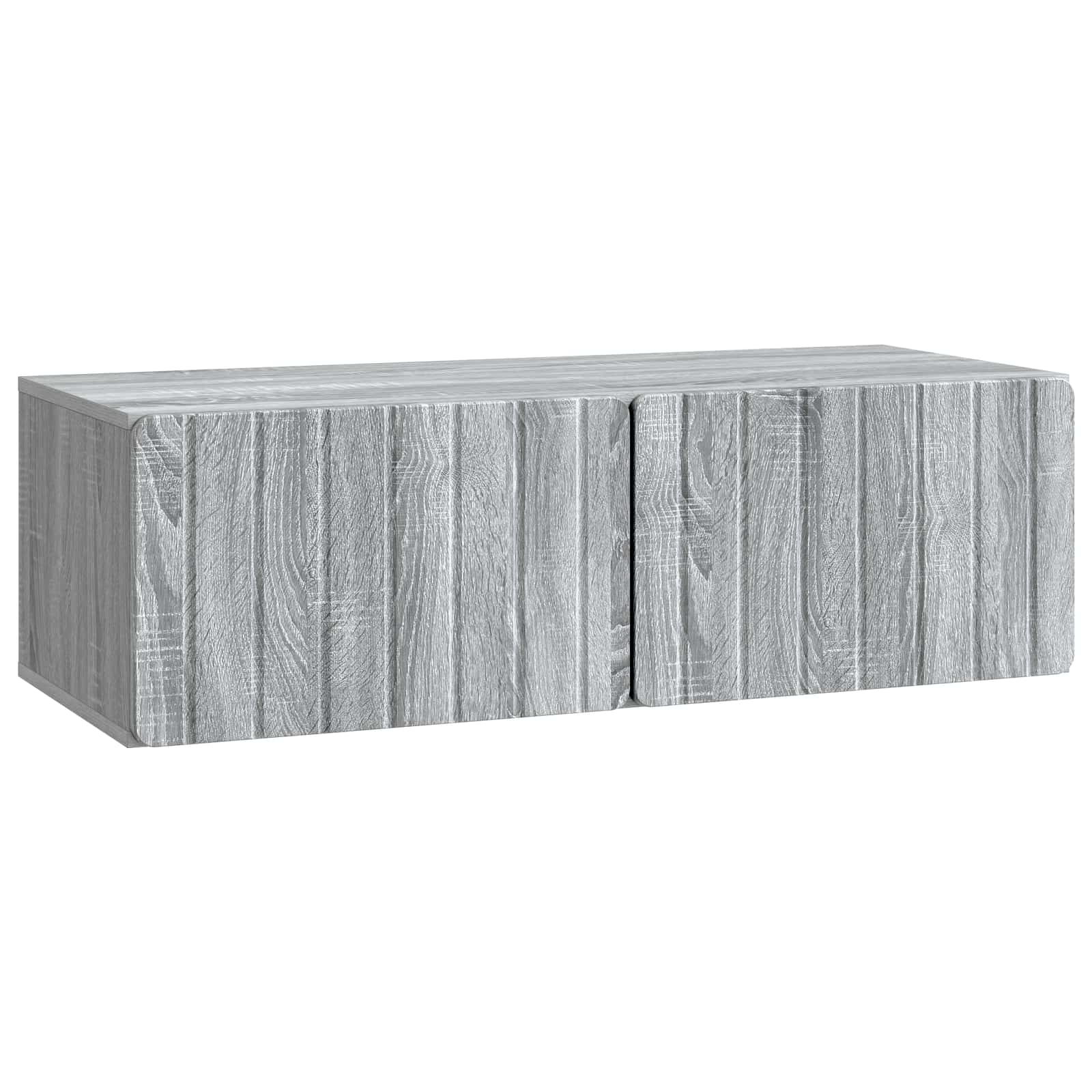 Mobile Porta TV da Muro Grigio Sonoma 98 x 41 x 30 cm | homemem39