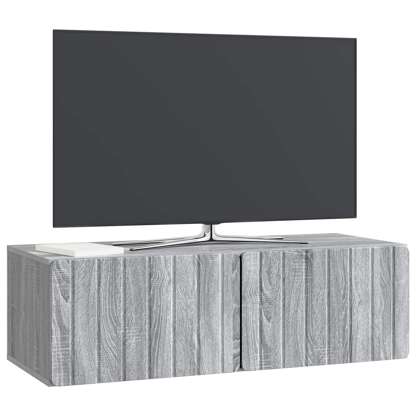 Mobile Porta TV da Muro Grigio Sonoma 98 x 41 x 30 cm | homemem39