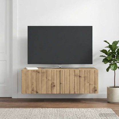Mobile Porta TV da Muro 98 x 41 x 30 cm Rovere Artigianale