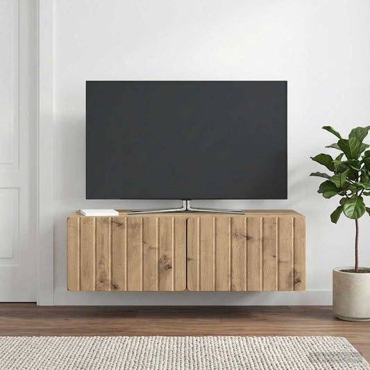 Mobile Porta TV da Muro 98 x 41 x 30 cm Rovere Artigianale