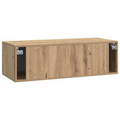 Mobile Porta TV da Muro Rovere Artigianale 98 x 41 x 30 cm | homemem39