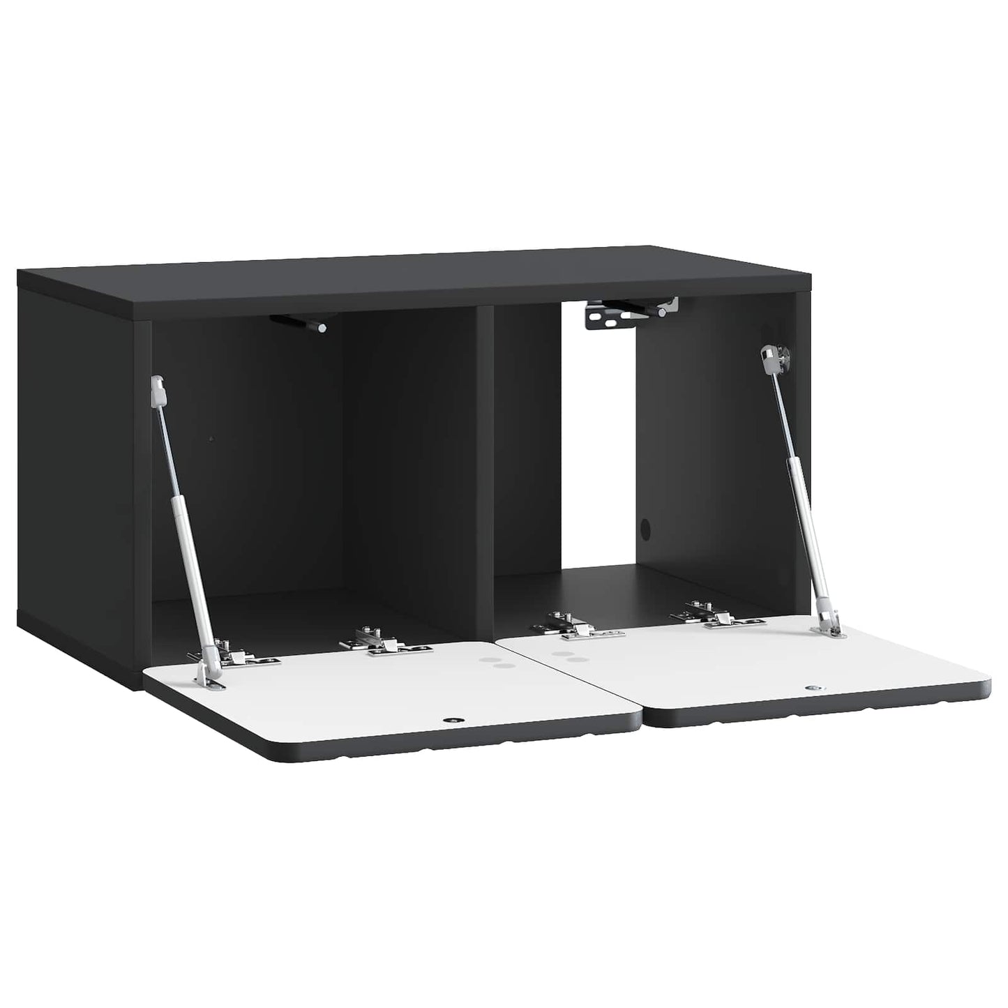 Mobile Porta TV da Muro 59,5 x 31 x 30 cm Nero